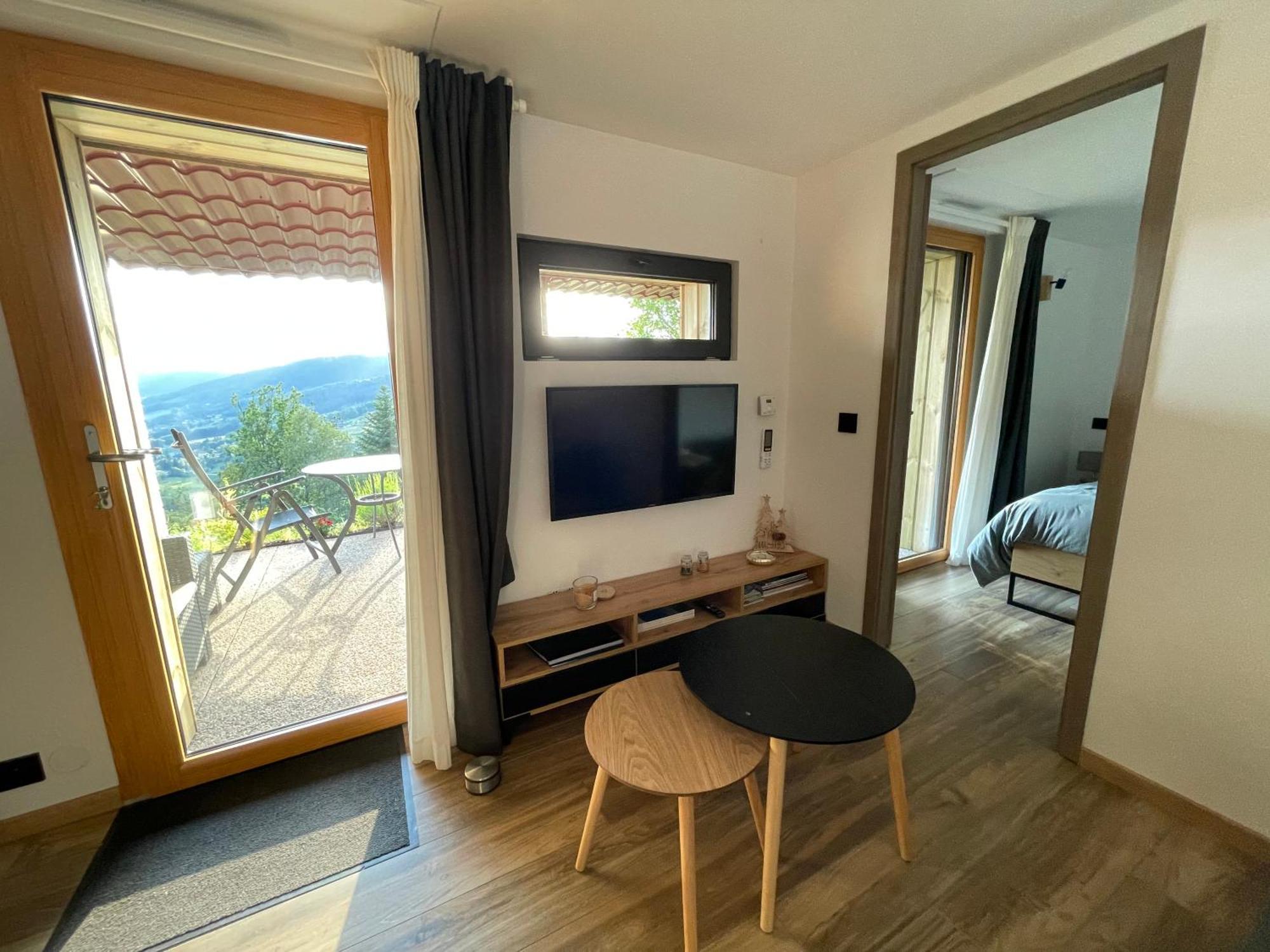Le Gite Cozy De Bouvacote Avec Vue Panoramique Et Sauna Le Tholy Εξωτερικό φωτογραφία
