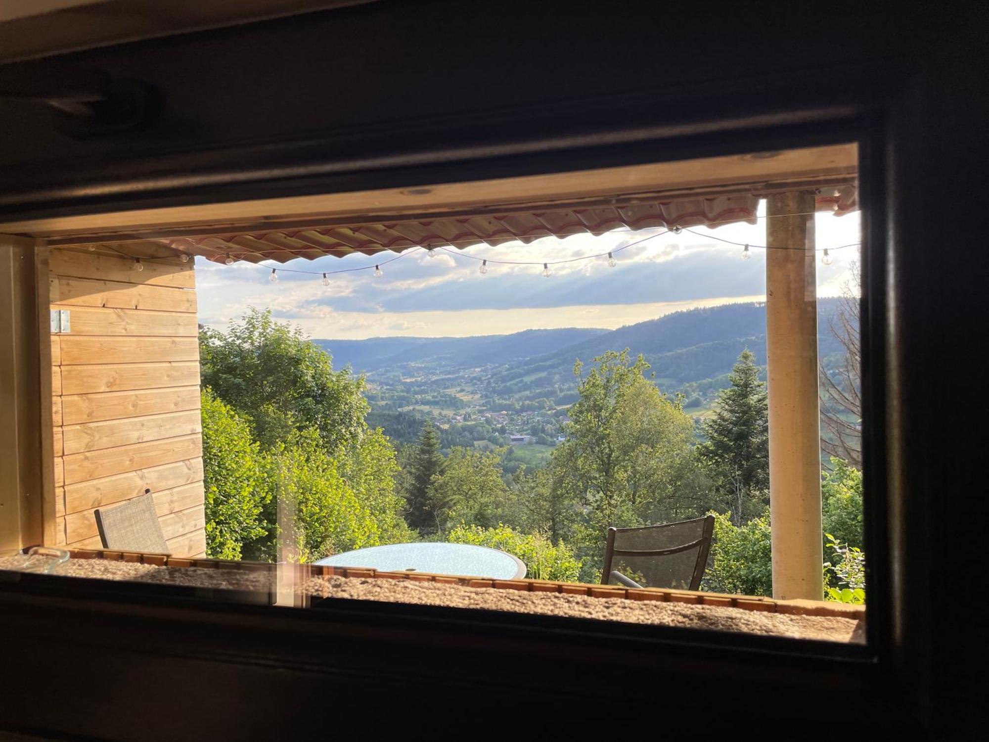 Le Gite Cozy De Bouvacote Avec Vue Panoramique Et Sauna Le Tholy Εξωτερικό φωτογραφία