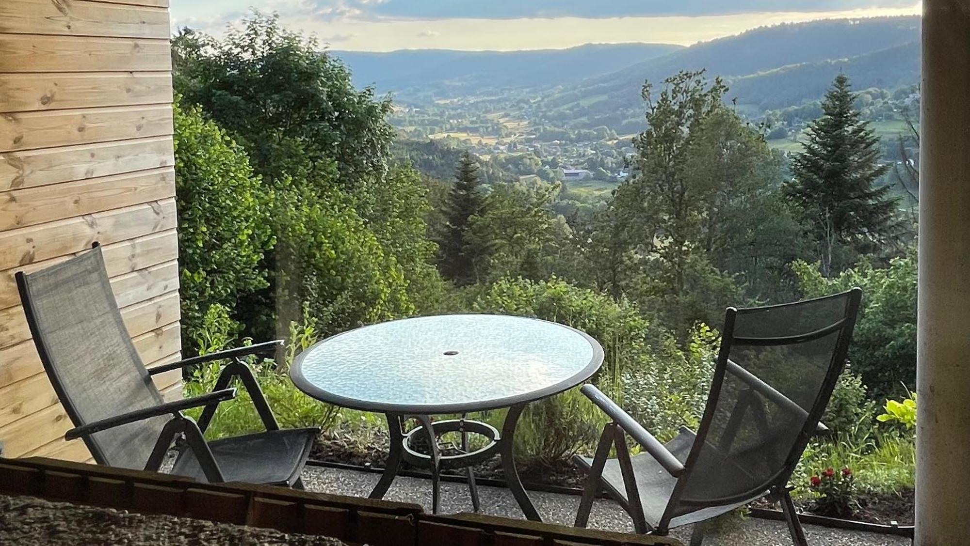 Le Gite Cozy De Bouvacote Avec Vue Panoramique Et Sauna Le Tholy Εξωτερικό φωτογραφία
